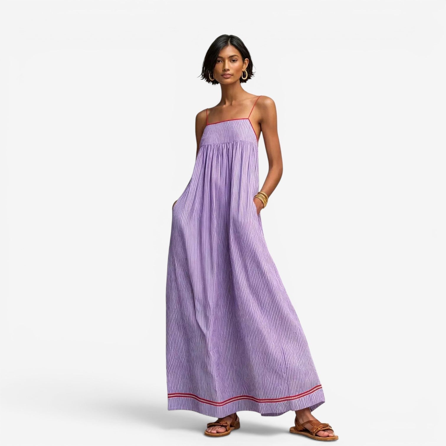 Pressa™ Robe longue à rayures