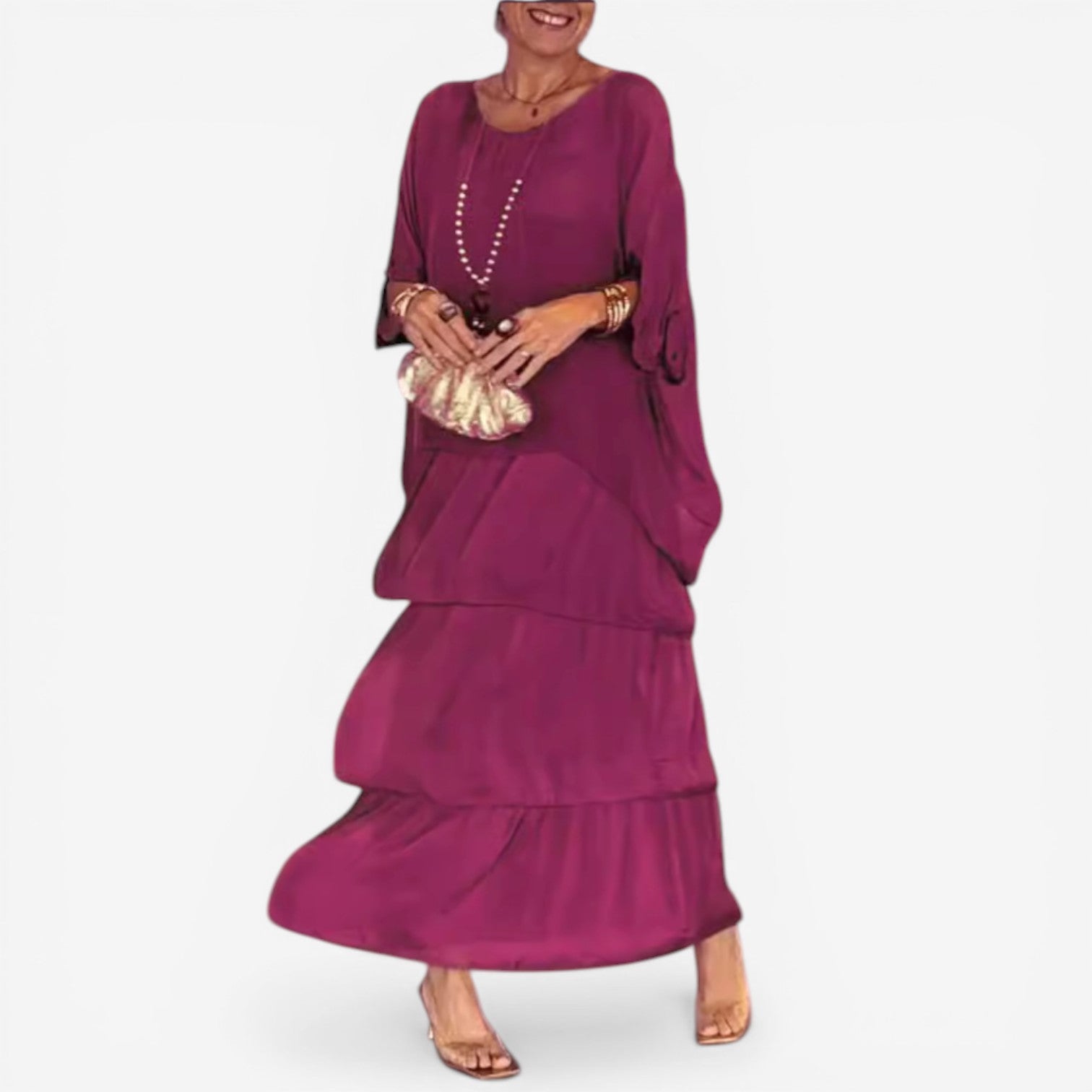 Valerina™ Robe longue fluide
