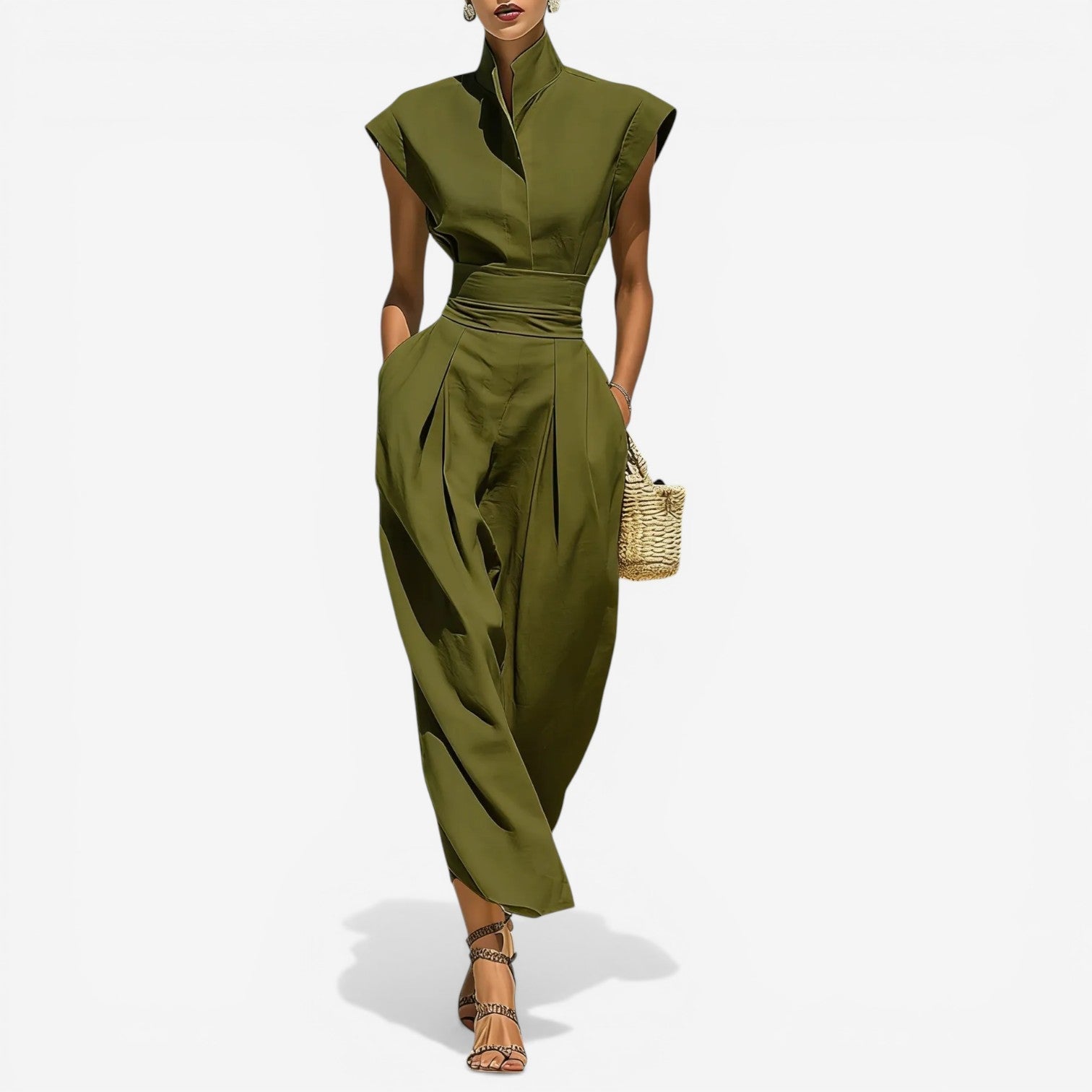 Addison™ Robe à col haut