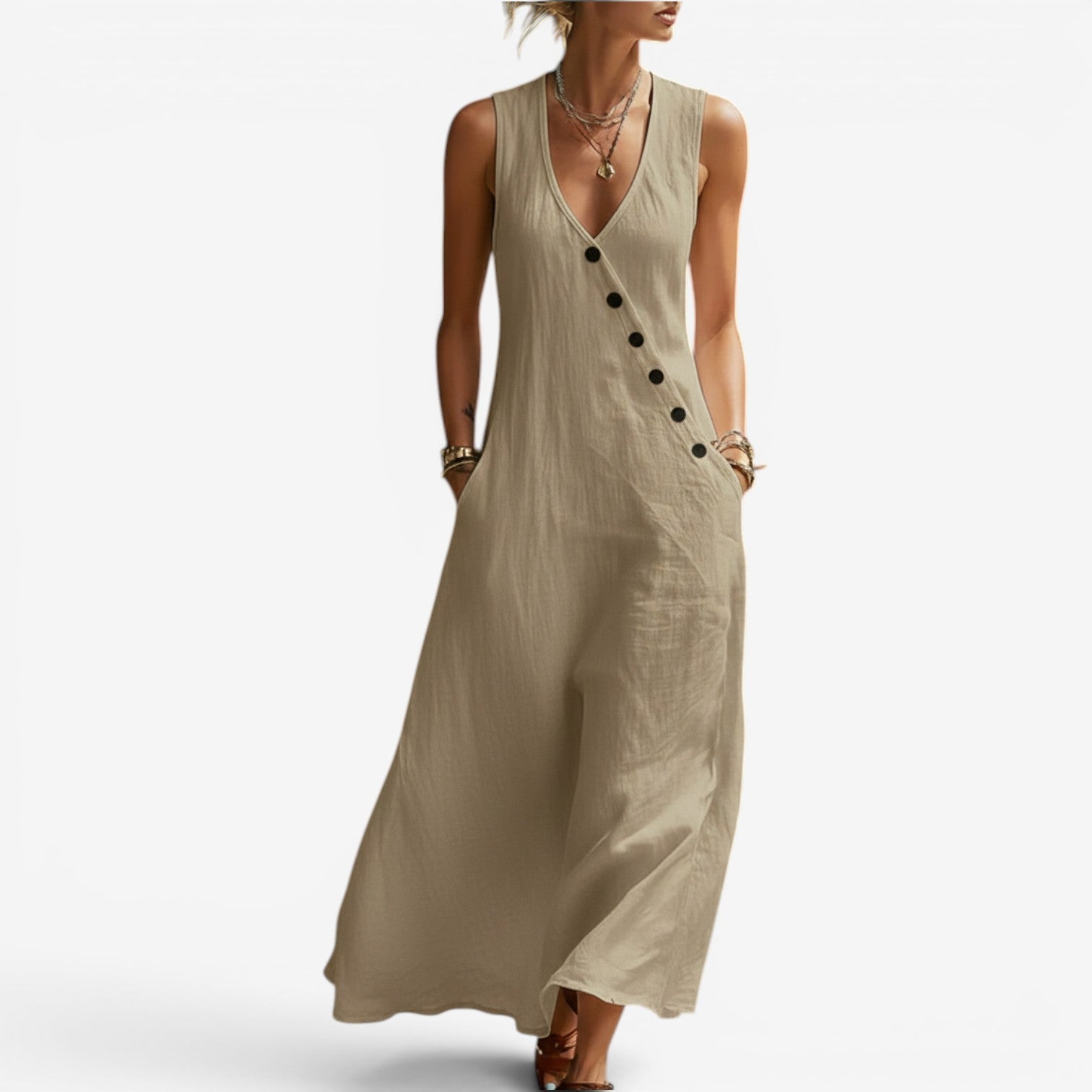 Robe longue sans manches Jannah™
