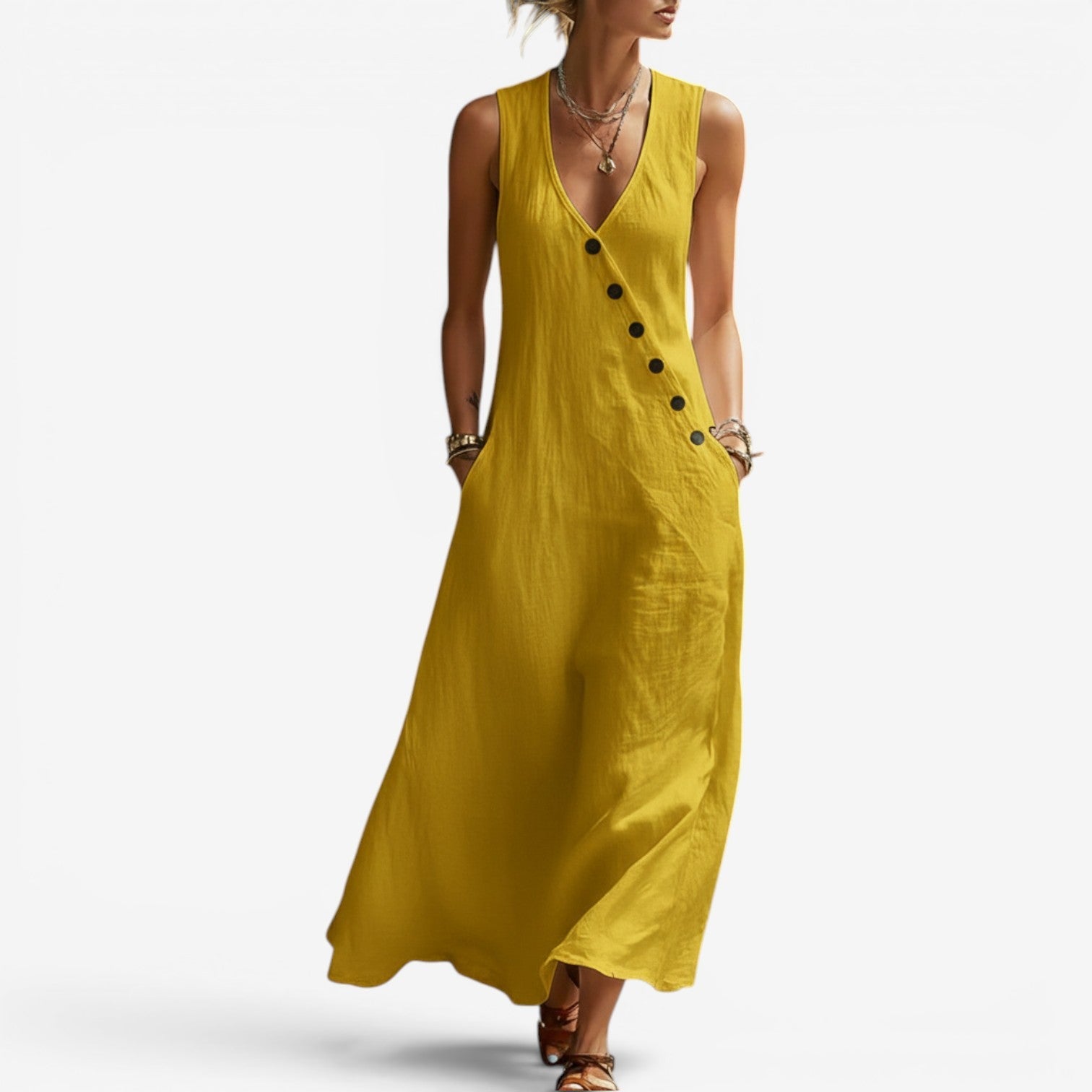 Robe longue sans manches Jannah™