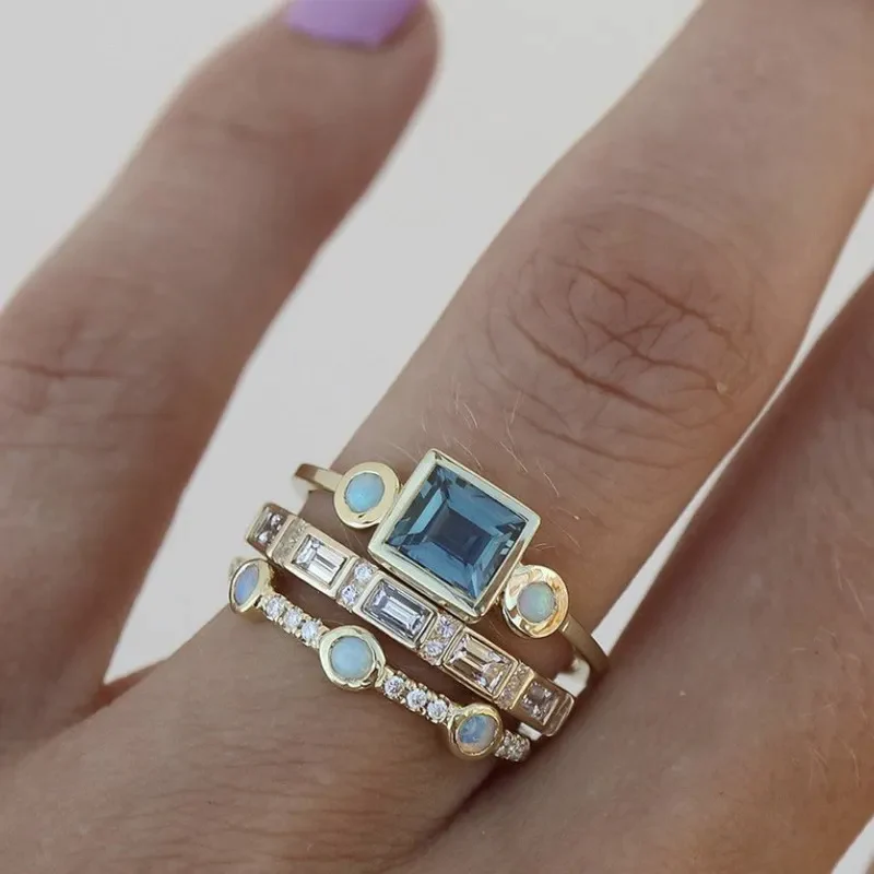 Angelini™ Bague Bleue