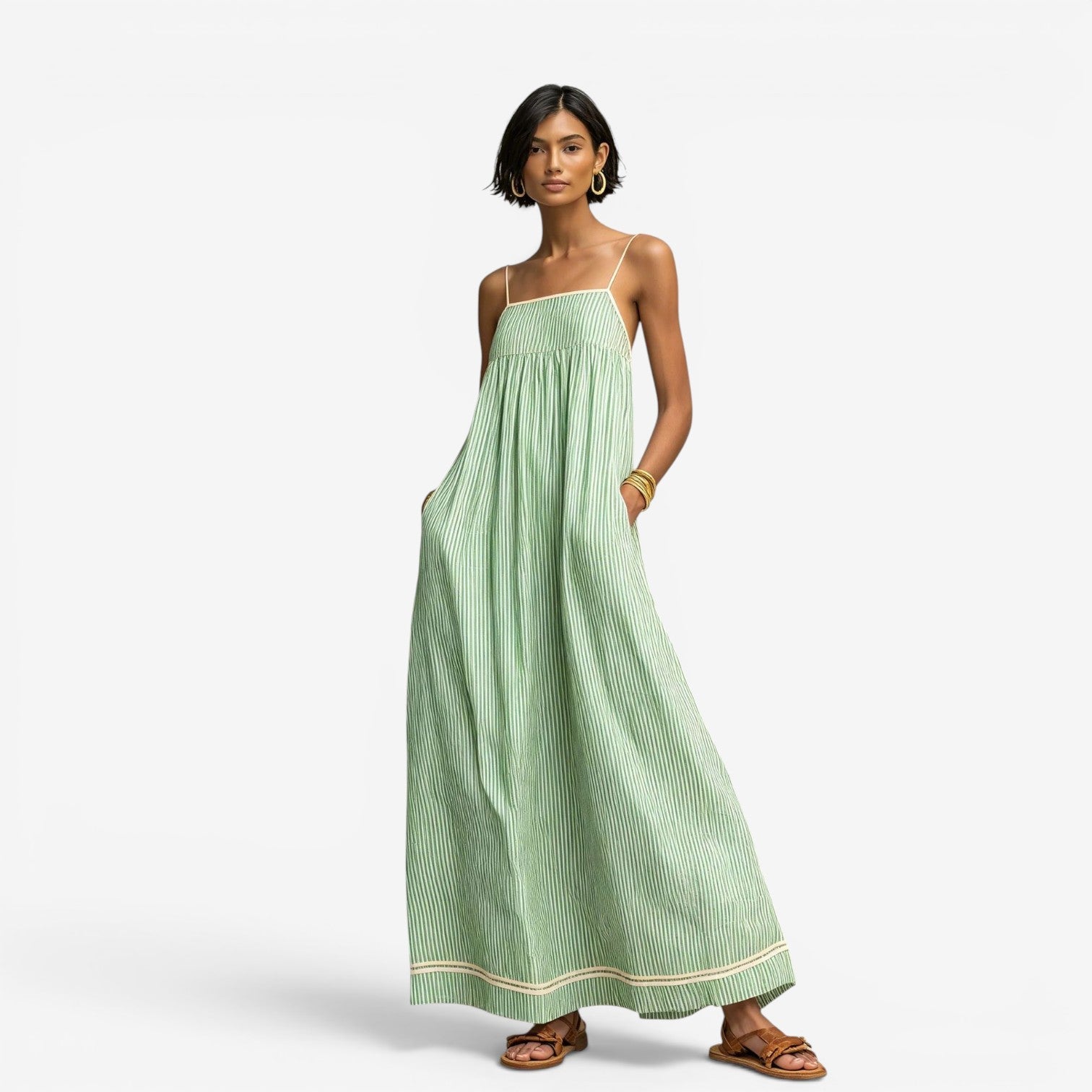 Pressa™ Robe longue à rayures