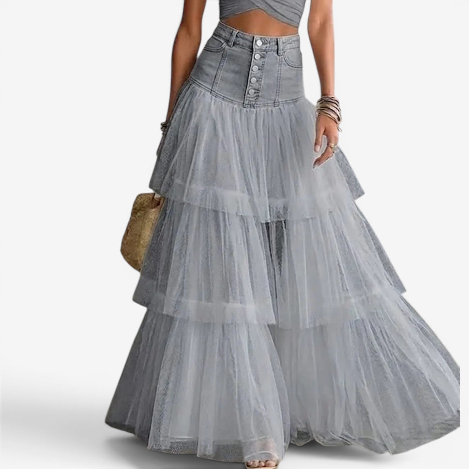 Yomi™ Jupe longue en tulle