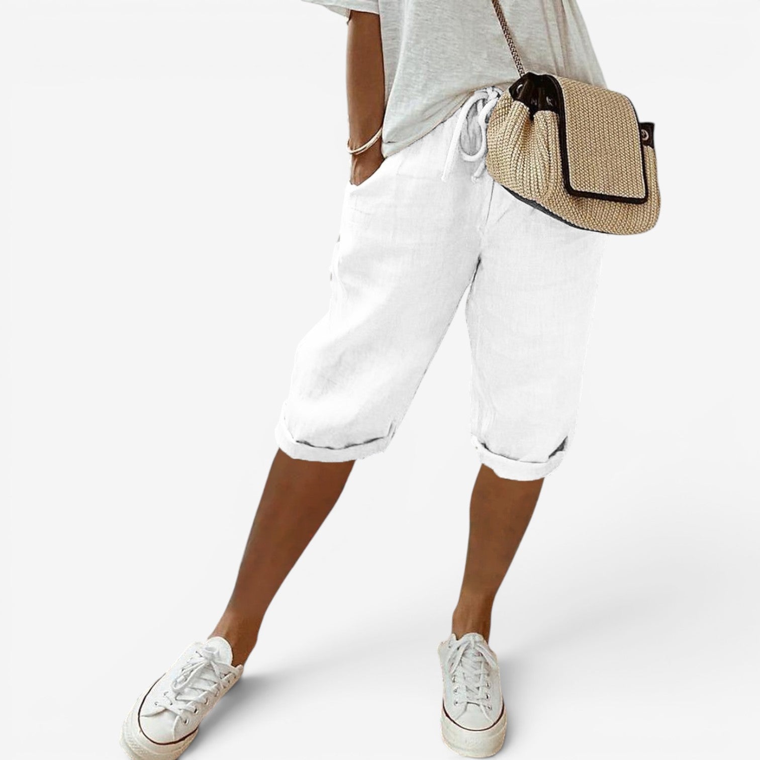Danieli™ Short capri décontracté
