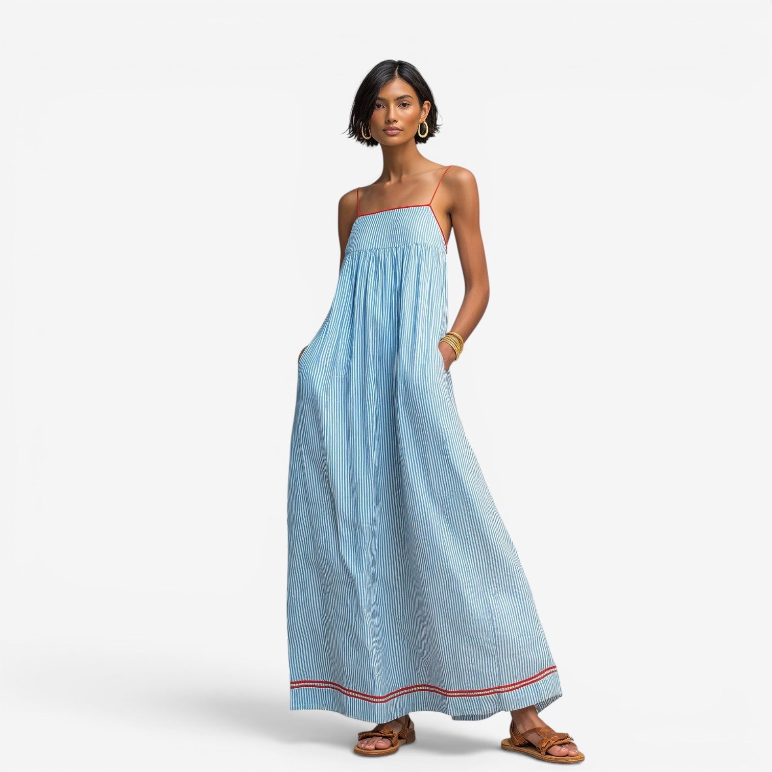 Pressa™ Robe longue à rayures