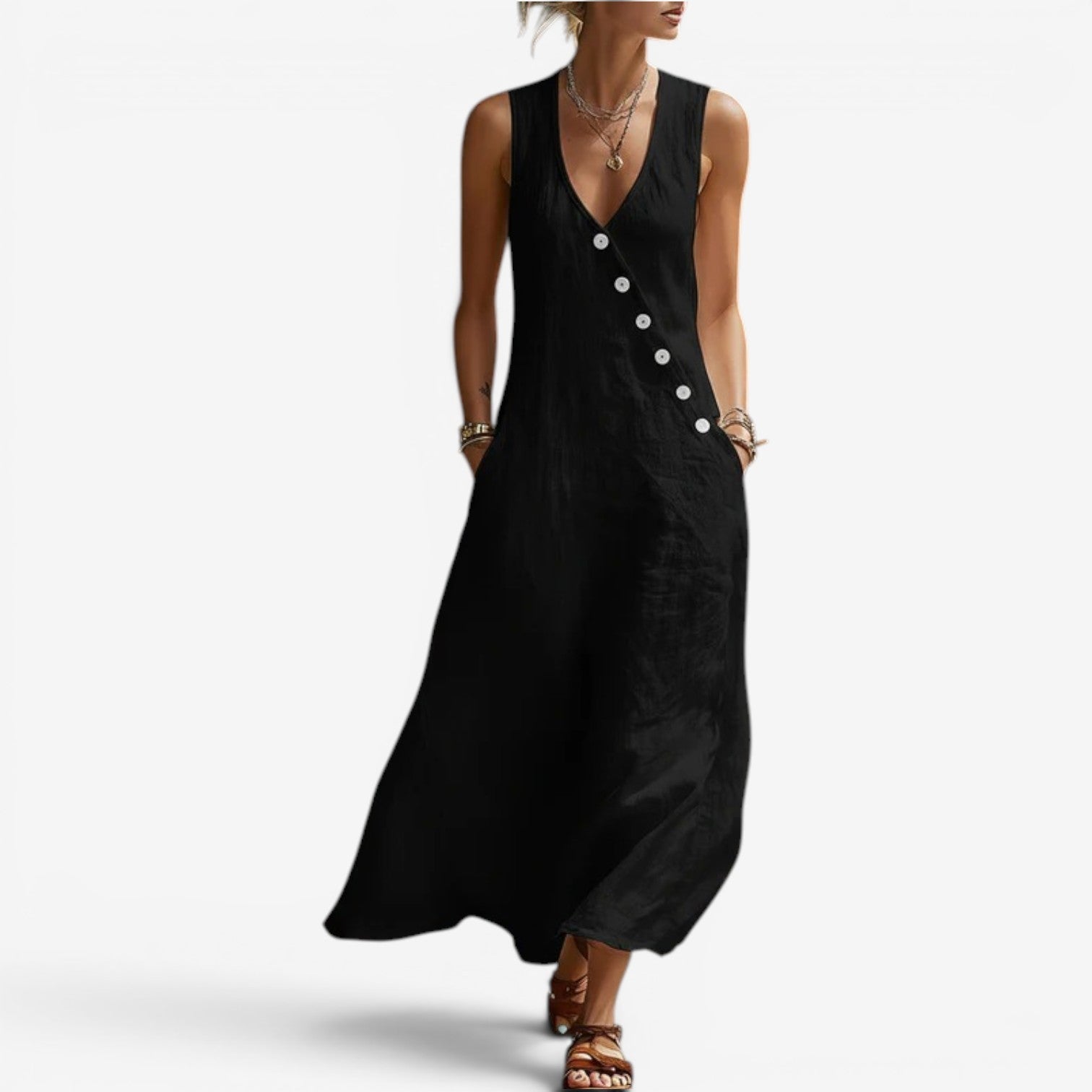 Robe longue sans manches Jannah™