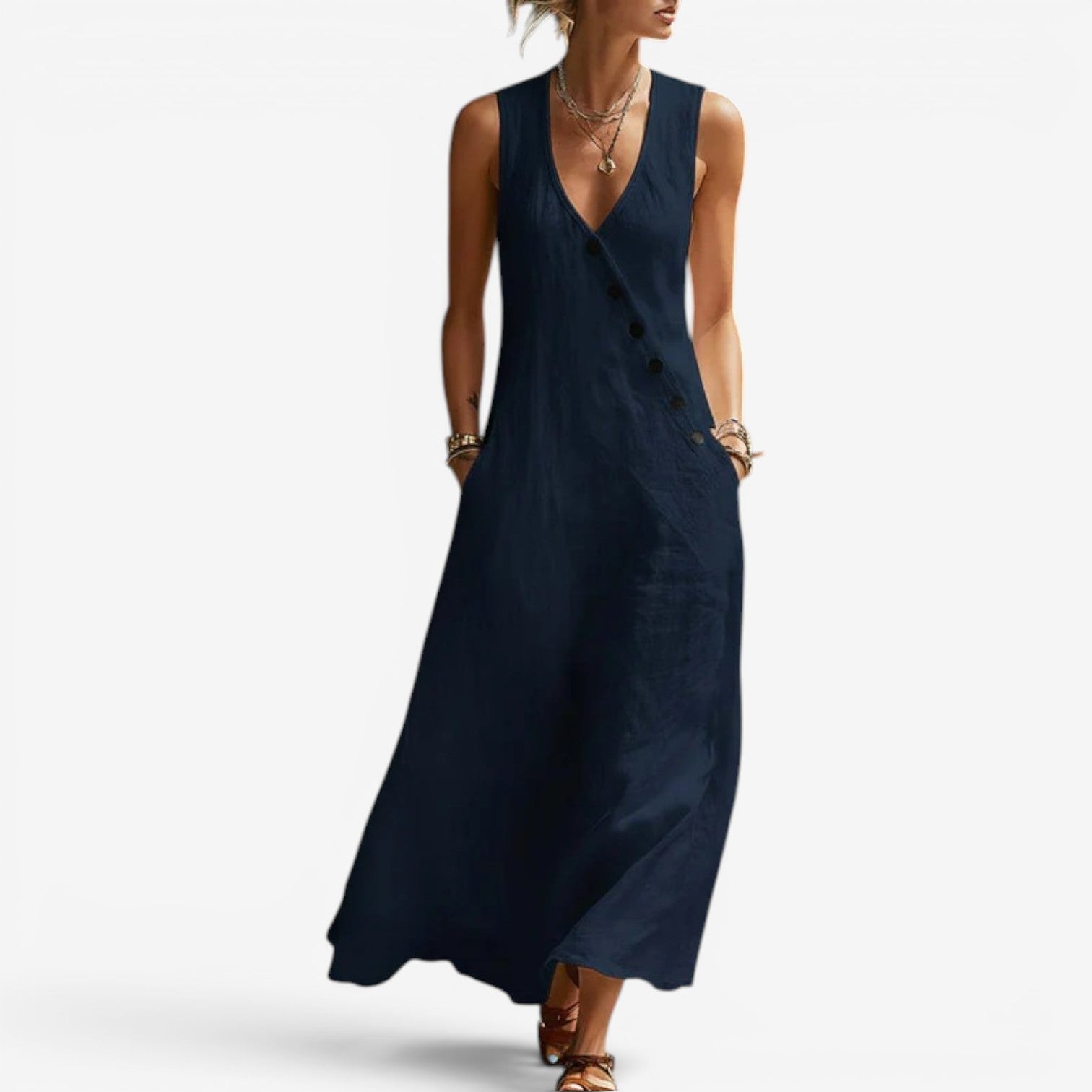 Robe longue sans manches Jannah™